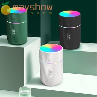 Mayshow เครื่องทําความชื้นในรถยนต์ สําหรับเครื่องฟอกอากาศอโรมาอัลตราโซนิก USB ในรถยนต์