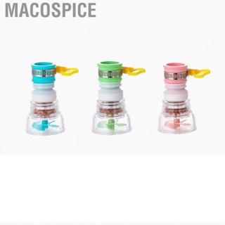 Macospice Telescopic Water Saving Nozzle Filter Faucet Antisplash Sprinkler Kitchen Purifier with Buckle Design