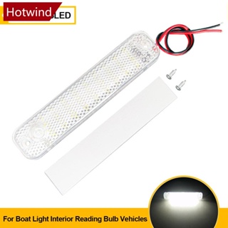 Hotwind หลอดไฟ LED 36 ดวง 12-80V สว่างมาก สีขาว สําหรับติดรถยนต์ รถบรรทุก เรือ W4Y7