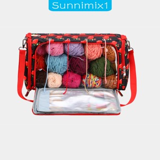 [Sunnimix1] กระเป๋าจัดเก็บอุปกรณ์ถักโครเชต์