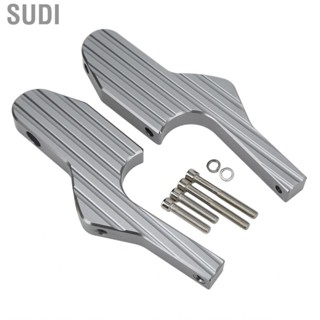 Sudi Motorbike Foot Rest Extensions Titanium Motorcycle Extended Footpegs Replacement for Vespa GT 125 L Euro 3 Upgrade