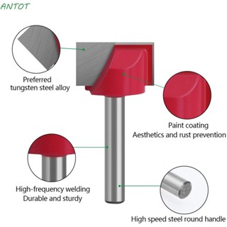 Antot ดอกสว่านเราเตอร์ ก้าน 6 มม. ทนทาน สําหรับงานไม้