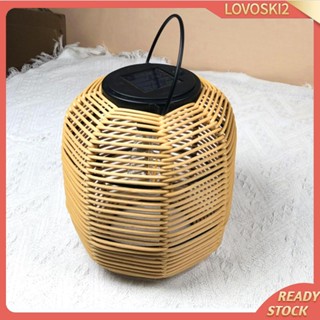 [Lovoski2] โคมไฟพลังงานแสงอาทิตย์ แบบแขวน สําหรับลานกลางแจ้ง