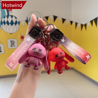 Hotwind พวงกุญแจ จี้การ์ตูนกระต่ายน่ารัก เหมาะกับของขวัญวันเกิด สําหรับห้อยกระเป๋าเป้สะพายหลัง รถยนต์ B1O5