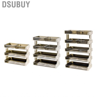 Dsubuy Kitchen Countertop Organizer  Multifunctional  Rack Sturdy Structure Heat Resistant for Bathroom