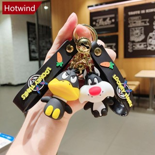 Hotwind พวงกุญแจ จี้ตุ๊กตาการ์ตูนสัตว์ กระต่ายน่ารัก เหมาะกับของขวัญวันเกิด สําหรับห้อยกระเป๋าเป้สะพายหลัง รถยนต์ ผู้หญิง และผู้ชาย C8Z9