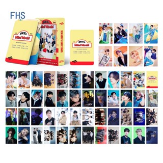 Fhs 55 ชิ้น / เซต Kpop Stray Kids อัลบั้มใหม่ การ์ดโลโม่ คุณภาพสูง HD พิมพ์สองด้าน โฟโต้การ์ด