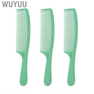 Wuyuu Hair Styling Comb   Static Detangling 3 Pieces for Salon