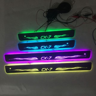 แผ่นกันรอยประตู led สําหรับ Mazda CX-7