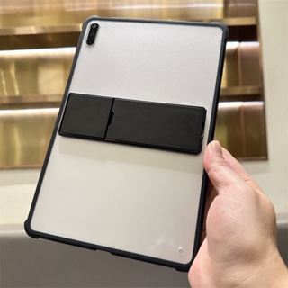 เคสพลาสติกแข็ง แบบใส ผิวด้าน บางพิเศษ พร้อมขาตั้ง สําหรับ Huawei Matepad Air 11.5 T10S T10 SE 10.1 Matepad 10.4 2022 Matepad 11 2023 2021 Pro 11 Pro 10.8