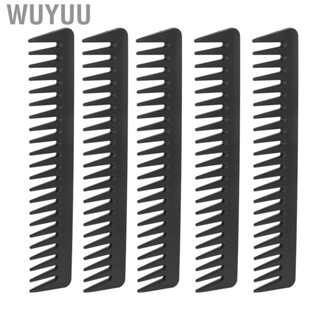 Wuyuu Detangling Comb  Mellow Styling Tool Ergonomic Wide Tooth Hair for Long Salon