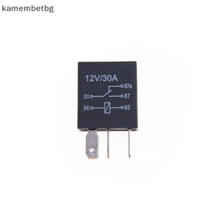 Kamembetbg รีเลย์ DC 12V 5 Pins 30A เปลี่ยนยานยนต์ สําหรับรถยนต์ จักรยาน