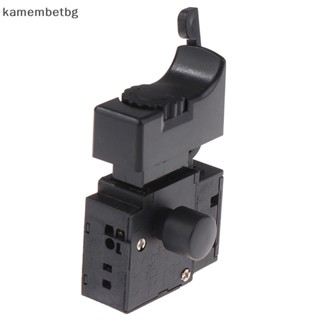 Kamembetbg FA2-6/1BEK สวิตช์ปุ่มกดทริกเกอร์ไฟฟ้า 6a 250v สีดํา