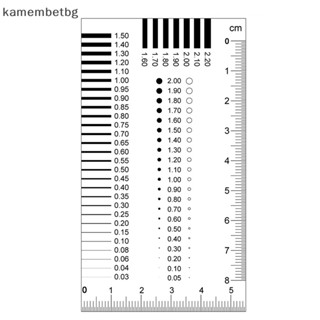 Kamembetbg ไม้บรรทัด เกจวัดคราบ สําหรับวัดฟิล์ม