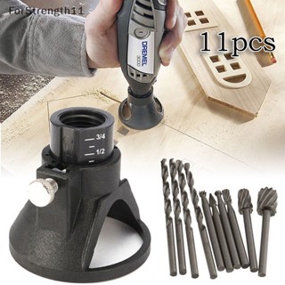 Fo ชุดดอกสว่านเราเตอร์ HSS Dremel Rotary หลายชิ้น TH