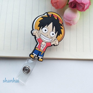 Shanhai ป้ายชื่อ ลายการ์ตูนปิกาจู โดราเอมอนน่ารัก ยืดหดได้ สําหรับหมอ พยาบาล