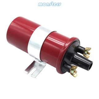 Mon คอยล์จุดระเบิด 12V สีแดง อุปกรณ์เสริม แบบเปลี่ยน สําหรับ DLB105 Sports Ignition Coil