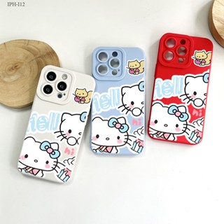 IPhone 12 11 8 7 X XS XR SE Plus Pro Max 2020 2022 เข้ากันได้ เคสไอโฟน สำหรับ Kitty Cat เคส เคสโทรศัพท์