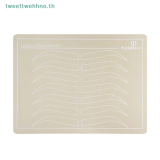 Tweettwehhno ที่สักคิ้วถาวร สําหรับฝึกสักปาก TH
