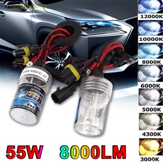 Yanxi หลอดไฟซีนอน Hid H1 H3 H4 H7 H11 9005 HB3 9006 AC 12v 1 ชิ้น