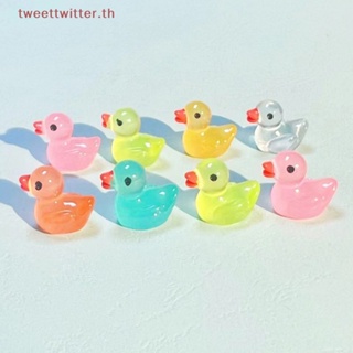 Tweet ตุ๊กตาฟิกเกอร์เรืองแสงในที่มืด 10 ชิ้น