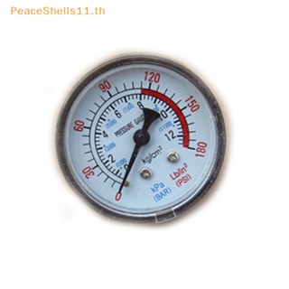 Peaceshells เครื่องวัดความดันอากาศไฮดรอลิค 0-180PSI 0-12Bar