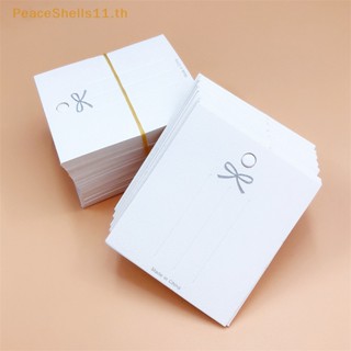 Peaceshells กระดาษแข็ง สําหรับใส่กิ๊บติดผม 50 ชิ้น