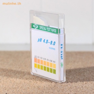 Mulinhe แถบกระดาษทดสอบค่า PH กรดอัลคาไลน์ PH4.5-9.0 สําหรับน้ําลาย ปัสสาวะ 100 ชิ้น