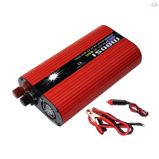 Y-solar อินเวอร์เตอร์พาวเวอร์ พลังงานแสงอาทิตย์ 1500W DC 12V เป็น 220V-240V AC พอร์ต USB คู่ สําหรับรถยนต์ RV