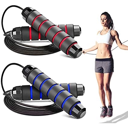 Jump Rope Tangle Speed Rope Skipping Rope and Yoga Resistance Band Hip Belt for Exercise Fitness for Women Men CTR