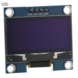 SN5 1 PC 1.3 นิ้ว OLED โมดูล IIC I2C สื่อสาร 128X64 สีขาวสีข้อความ