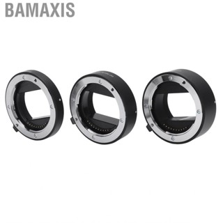 Bamaxis Macro Extension Tube Set  Metal Auto Focus Easy Install Universal for E Mount Lenses