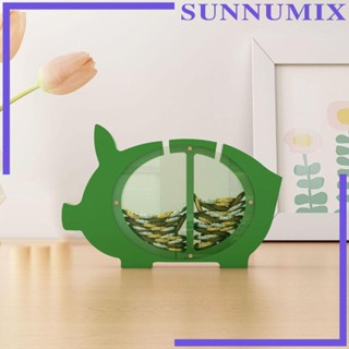 [Sunnimix] กระปุกออมสินใส่เหรียญ ประหยัดเงินได้ สําหรับตกแต่ง