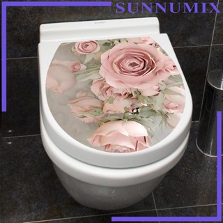 [Sunnimix] สติกเกอร์ติดฝาชักโครก กันน้ํา DIY สําหรับตกแต่งห้องน้ํา