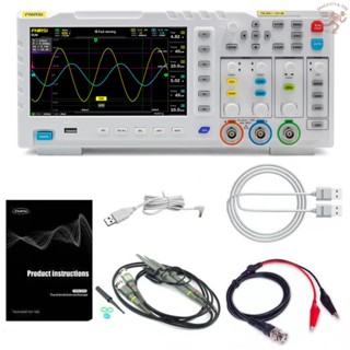 Hlluth FNIRSI-1014D เครื่องกําเนิดสัญญาณ หน้าจอ LCD 7 นิ้ว แบบพกพา 100MHz* 2 Ana-log