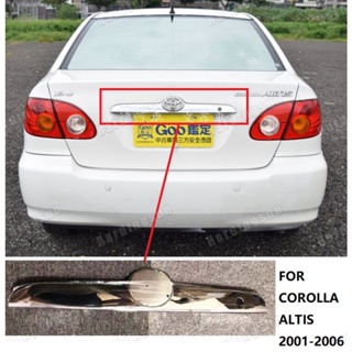 โครเมี่ยมบาร์ ด้านหลัง อุปกรณ์เสริม แบบเปลี่ยน สําหรับรถยนต์ Toyota COROLLA ALTIS 2001 2002 2003 2004 2005 2006