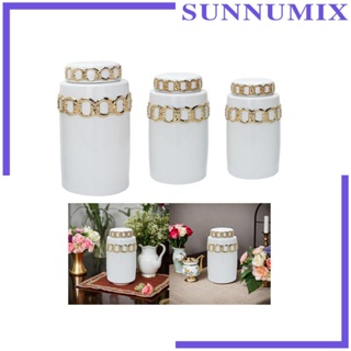 [Sunnimix] โหลเซรามิค สไตล์โมเดิร์น สําหรับใส่ถั่ว น้ําตาล ขิง