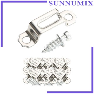 [Sunnimix] สกรูเชื่อมต่อ 100 ชิ้น พร้อมสกรูบานพับ ทนทาน สําหรับตู้เสื้อผ้า เฟอร์นิเจอร์ ห้องครัว