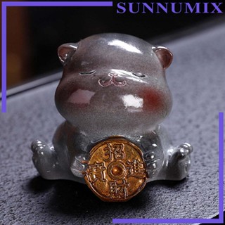 [Sunnimix] ฟิกเกอร์แมวนําโชค สําหรับตกแต่งโต๊ะทํางาน สํานักงาน รถยนต์