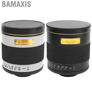 Bamaxis Telephoto Mirror Lens  Large Aperture  Prime Long Distance Shootin for Canon EF Mount