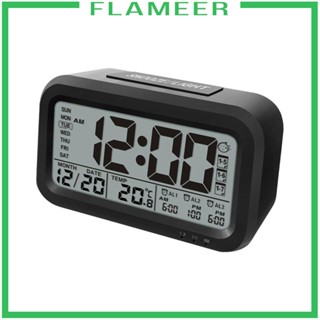 [Flameer] นาฬิกาปลุกดิจิทัล จับเวลานอน สําหรับห้องนอน บ้าน สํานักงาน