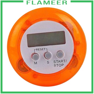 [Flameer] นาฬิกาจับเวลาดิจิทัล หน้าจอ LCD จับเวลา สําหรับทําอาหาร ห้องครัว ห้องเรียน เด็ก เกม สํานักงาน กีฬา เบเกอรี่