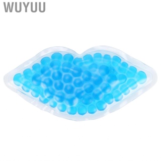 Wuyuu Cold Compress Ice Pack  Durable 10cm Lip Shape Gel Professional for Beauty and Personal Care