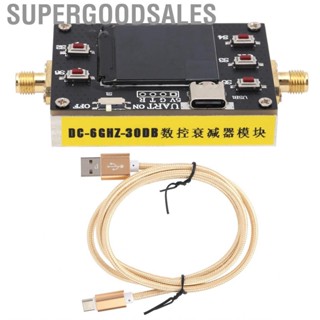 Supergoodsales Program Controlled Attenuator  0.25DB  Module SMA Female Digital Programmed Aluminium Alloy 5VType-C Power Supply