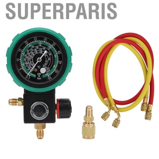 Superparis Refrigerant Pressure Gauge  Tools Practical for Auto Conditioning Maintenance Fluoride