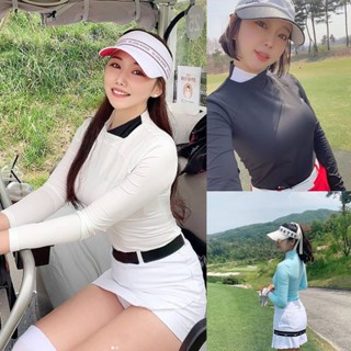 [Titleist] เสื้อยืดโปโล แขนยาว ระบายอากาศ สวมใส่สบาย เหมาะกับฤดูร้อน สําหรับผู้หญิง 2023