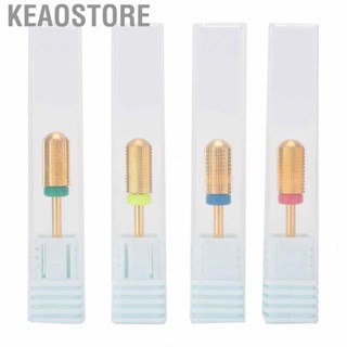 Keaostore 4pcs Art Nail Tools Drill Bits Polishing Grinding Sanding Heads