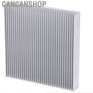 Cancanshop High-Power -Corrosion Heat Sink Aluminum 90X90X15mm With 4