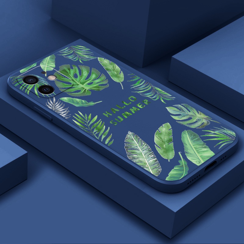 เคส OPPO A98 5G A73 A78 5G A83 A71 A37 A16K A16E A1K A78 4G YT03A เคสโทรศัพท์มือถือ ซิลิโคนนิ่ม กันกระแทก ลายใบไม้ สําหรับ