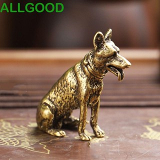 Allgoods หมาป่าทองแดงแกะสลัก สไตล์จีนย้อนยุค สําหรับตกแต่งบ้าน